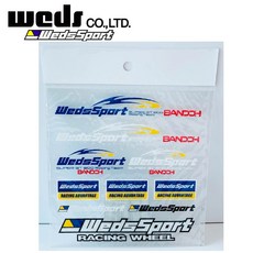 WedsSport 日本原裝 周邊精品 汽車貼紙 徽章 改裝車標, 1個