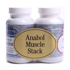 Anabol Naturals 肌酸 + 氨基硝基 Max 2 件套, 1個, 240顆