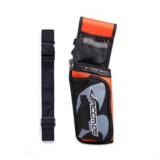 양궁 리저브 화살 떨림 가방 리버스 거치대 조절 가능한 스트랩 활 릴리스 백 파우치 세트 리커브 컴파운드 활 사냥용, [03] Quiver Green