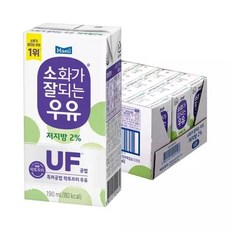 매일 소화가 잘되는 저지방 우유 190ml 24팩