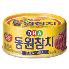 동원참치 DHA 통조림, 100g, 4개