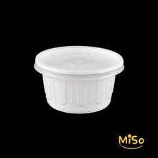 장국용기 AJ-95파이 소 공기밥용기 일회용밥용기 밥포장용기 95용기 국물용기95 500세트, 백색