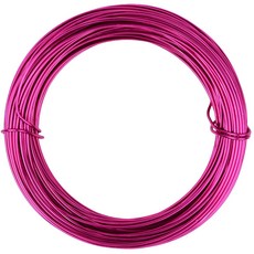 철사 분재 공예 와이어, 1개, 10.체리색[2mm x 35m]