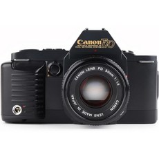 캐논 T70 35mm SLR 필름 카메라 키트 FD 마운트 줌 렌즈 컬러 및 흑백 호환 재생품, 캐논 T70 35mm SLR 필름 카메라 키트 FD 마