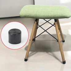 마감 22mm 원형 논슬립 파이프 고무발