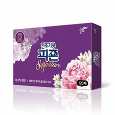 피죤 건조기용시트 미스틱레인 120매 + 플라워페스티벌 120매