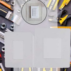 아크릴 스위치커버 전원 호텔 화장실 카바 세면대 인테리어, 4_6구용_대