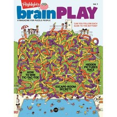 Highlights 브레인 플레이 brainPLAY 창간호 : Vol.1 [2024], 소란i(소란아이), 하이라이츠 어린이