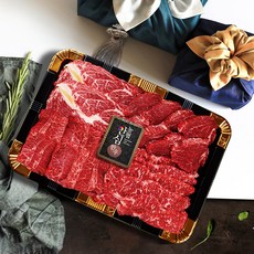 농협안심한우 1++등급 신선구이 한우 선물 세트 냉장 프리미엄, 1세트