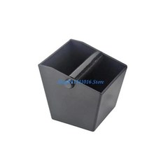 미끄럼 방지 커피 찌꺼기 홀더 상자 건설 주방 카운터 정리함, 1개, 2. Black