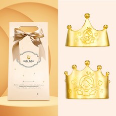 골드베베 순금 24K 만세공주 돌반지[프리미엄패키지] 아기 첫돌 돌잔치 돌선물 1g 1.875g 3.75g