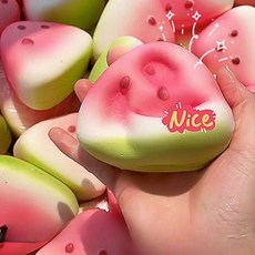 모엘코 수박 말랑이 스퀴시 스퀴지, 1개, 수박컬러