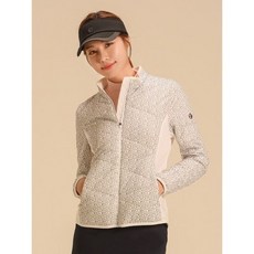 엘르골프 여성 헤카테 인터록 패딩점퍼_6G81301 2775185