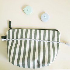 줄자 미니 측정 허리둘레 원터치 센치미터 인치 2m 신체검사 미니줄자 원형줄자, 스카이