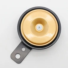 LVEE DL80 컬러 시리즈 범용 바이크 오토바이 12V 105db 방수 전기 모토 자전거 모터 스쿠터 ATV UTV 골프, 02 DL80-Gold Black