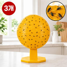 플로우데이 초파리 모기 끈끈이 트랩 3개 1세트, 150g