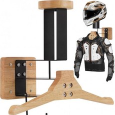 헬멧 전술장비 벽걸이 랙 조끼 진열 군용 거치 정리대, 1개, 기본 색상