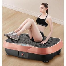 가정용 전신 진동 홈트 음파운동기 쉐이크보드 뱃살관리 운동, 470 핑크 업그레이드