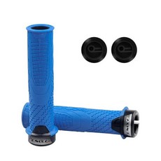 미끄럼 방지 자전거 커버 내마모성 고무 사이클 핸들, 9. Blue, 1개