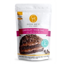 굿디즈 무설탕 초콜릿 스낵 케이크 베이킹 믹스 207g 2팩 Good Dees Chocolate Snack Cake Baking Mix