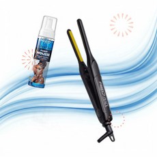 Red by Kiss 레드 바이 키스 판 고데기 컬링 스타일링 세트 3개입 0.3인치 세라믹 투어말린 FM