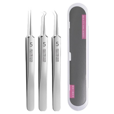 《小柏力克》不鏽鋼粉刺夾, 1個, 無