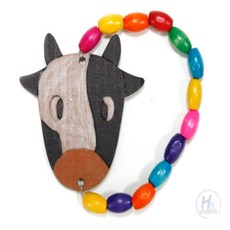 더블H샵 비즈팔찌 만들기 젖소