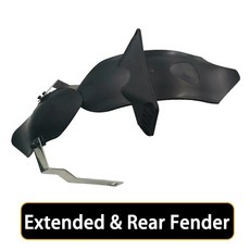 마이클 샤 E 2 맥스 머드가드 전기 스쿠터, Extend Rear