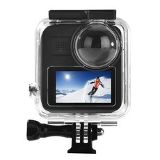 GOPRO MAX용 방수 하우징 케이스 45M 릴리즈 카메라용(고프로 /148FT MAX 액세서리 포함 보호 마운트 하우징) PRO 다이빙 케이스 맥스 액션 수중 쉘 GO, 고프로 호환 호환 Max housing