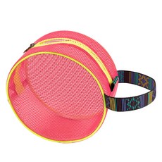 스윗스윔 망사가방 탬버린백 탬버린가방 미니백 라운드백, 핑크