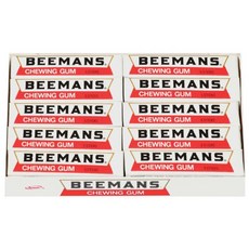 비먼스 5조각 씹는 껌 20개입 Beemans 5 Piece Chewing Gum 20 count, 1개