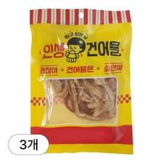 [인생건어물] 형기네 페스츄리 오징어 100g 3봉 건어물 대용량 업소용, 3개, 100