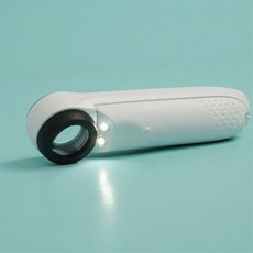 40X 루페 접이식 LED 휴대용 돋보기 확대경 40배율, 상세 참조, 상세페이지 참조