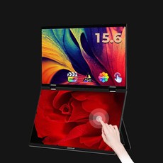 ZEUSLAP 휴대용 터치 듀얼모니터 Z15WT 노트북 보조 모니터 39.6cm(15.6인치)삼성DEX 지원