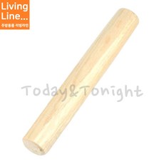 Kitchen 국산 밀가루 반죽 밀대 국수 만두 밀대 만두피 홍두께 베이킹 홍두께 업소용, 나무밀대(소), [ 1개 ], 1개