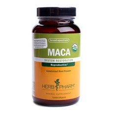 HERB PHARM 瑪卡糊化根粉, 1個, 198克