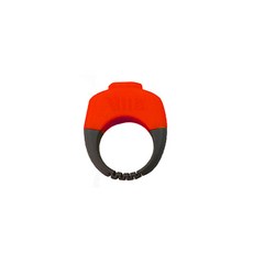 【Vila】迷你指尖寵物訓練響片 互動 輕便 指尖型 高質感 戒指響片寵物正向行為好幫手, 紅色, 1個