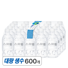 스파클 무라벨 천연암반수 안전한생수 깨끗한물 미네랄워터, 330ml, 600개