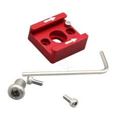 콜드 슈 마운트 어댑터 디지털 DSLR 카메라 조작/케이지/치즈 플레이트/비디오/플래시 라이트/LCD 장착용, 03 빨간색