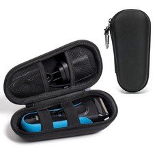 Nincha 브라운 시리즈 3 5 7 9 전기 면도기용 면도기 케이스 - 하드 쉘 EVA 여행 전동 보호 가방 (블랙) 208191, Black