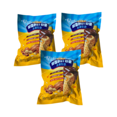 미니 땅콩버터 와플 초콜릿콘, 3개, 300g