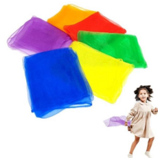 저글링 스카프 6컬러1세트 60x60cm SSJSC-6060 all+976jP