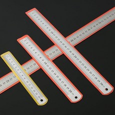 다용도 오피스 쇠자 철직자 철자 자 스테인리스 스틸 측정용, 20cm 5p, 20cm 5p, 1개