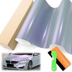 스페이스 캔디 매트 다이아몬드 그레이 퍼플 카멜레온 메탈릭 컬러 시프트 색상 변경 비닐 랩 자동차 스티커 데칼 필름 시트 기포 방지 공기 방출 기술 도구 세트 3.5 x 1.5, 스페이스 캔디 매트 다이아몬드 그레이 퍼플 카멜레온 메