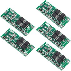 5 PCS 2S 20A 7.4V 8.4V 18650 리튬 이온 배터리 충전기 PCB BMS 보드 밸런스 포함, 5 PCS 2S 20A with Balance