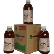 고흥 향긋한 참매실청매실엑기스900ml 4개, 900ml