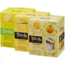 꽃샘 액상 캡슐차 30g x 15개입 x 5박스, 꿀생강차