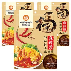 양궈푸 마라탕 소스, 220g, 3개