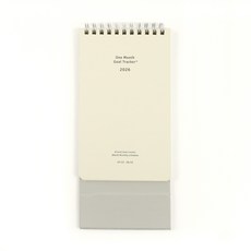 페이퍼리안 2026 원먼스 골트랙커 데스크용 캘린더 102 x 185 mm, 1개