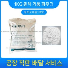 폼머신 가루 비눗방울 버블 분말 워터파크 수영장 행사 거품, 흰색폼파우더1KG(1330희석)